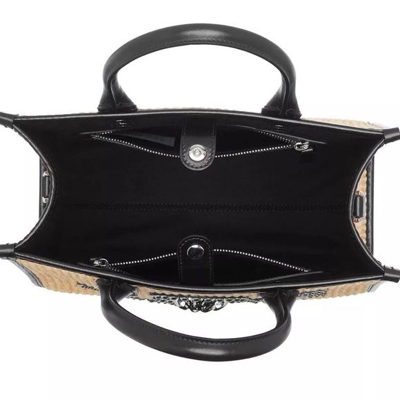 🌟SOLD🌟 NWT Versace Raffia Tote Bag - Picture 9 of 12